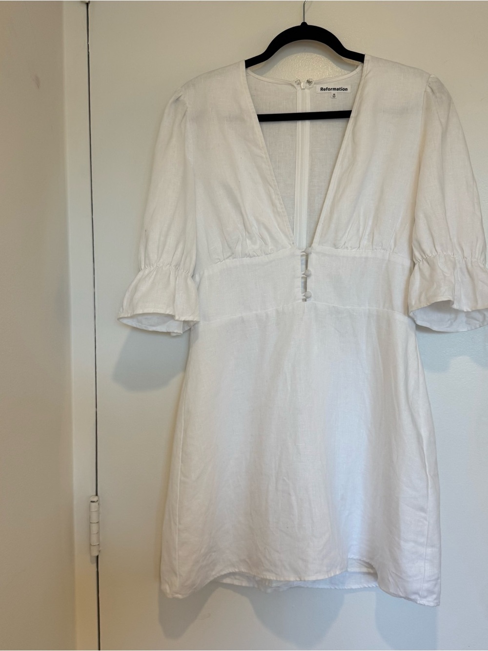 Reformation Simi Linen Dress - Picture 2 of 8